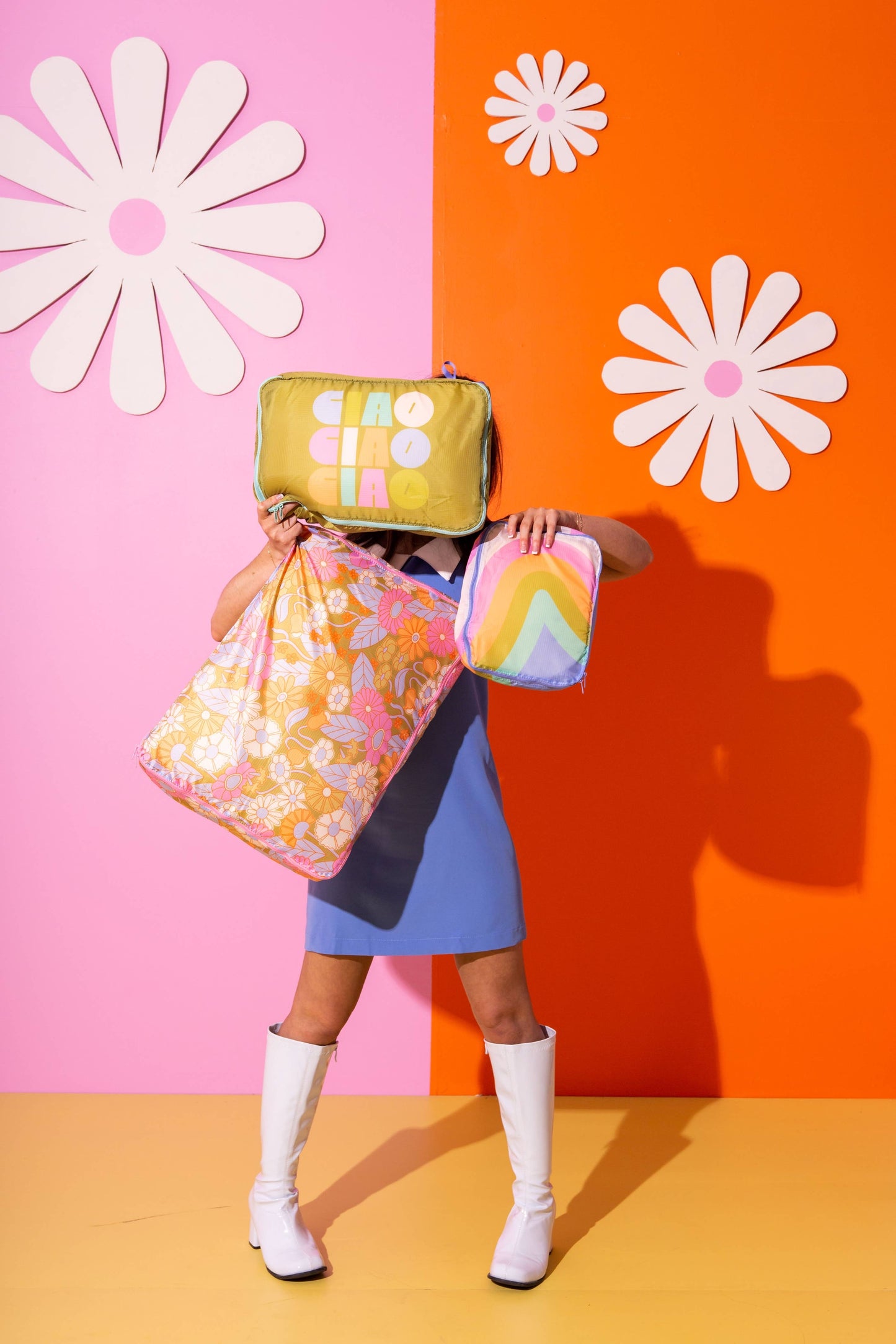 Floral Packing Cubes Set