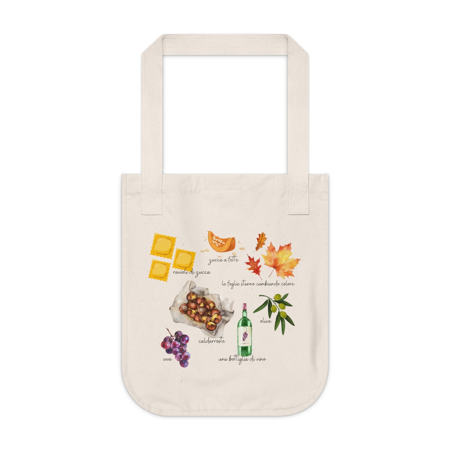 Organic Canvas Tote Bag